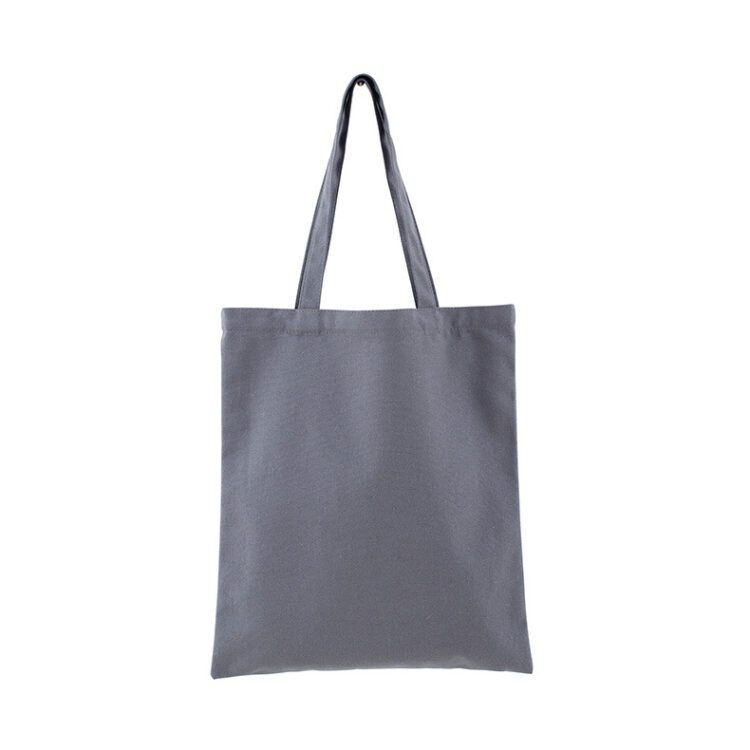 Wholesale reusable eco-friendly customized diy cotton canvas tote shopping bags with printed logo