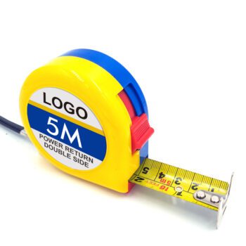 Wholesale custom logo high quality self retractable 5m measuring tape with auto lock