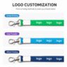 custom lanyard neck strap for office conference and event 1