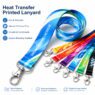 custom logo lanyard id badge holder for exhibition 2
