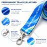 custom logo lanyard id badge holder for exhibition 3