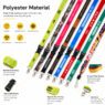 custom polyester lanyard with id badge holder for events office 3
