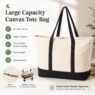 fashion canvas tote bag heleta 22026 6
