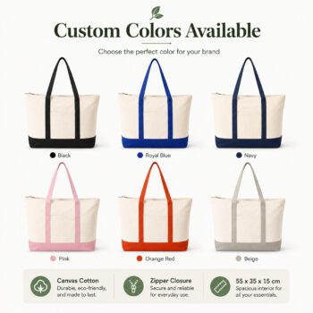 fashion canvas tote bag heleta 22026 7