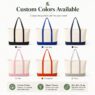 fashion canvas tote bag heleta 22026 7