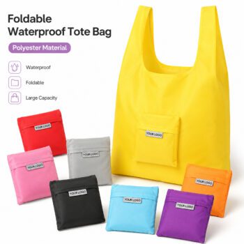 foldable oxford shopping tote bag fintar