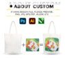multiple color canvas cotton tote geiser 3210 2