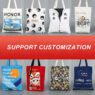 multiple color canvas cotton tote geiser 3210 3
