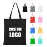 multiple color canvas cotton tote geiser 3210