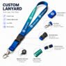 personalized lanyard with safety breakaway for office 1