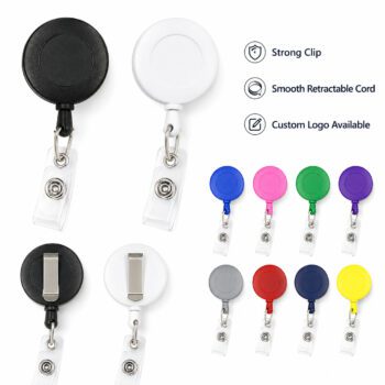 promotional retractable badge reel for office 1