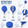 promotional retractable badge reel for office 2