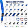 sublimation satin polyester lanyards with logo 3