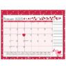 High quality cheap dry erase printing wall hanging calender flip planning oem wall calendar