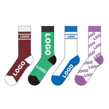 Factory direct supply breathable cotton ankle crew sport custom logo socks for men