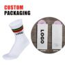 Cushioned cotton towel bottom mid-tube custom elite basketball men's sports socks