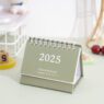 2025 custom print creative daily desk 2026 morandi solid color desktop calendar plan memo pad