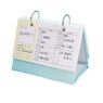 Hot selling promotional gift office custom printing desk calendar with sticky note and white memo pad