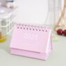 2025 custom print creative daily desk 2026 morandi solid color desktop calendar plan memo pad