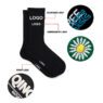 Custom logo slouch colorful designer sox famous brands socks tie dye