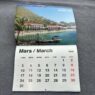 Factory direct price mini custom print advent perpetual blank calendar