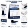custom spiral bound yearly desk calendar 1