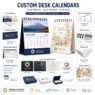 custom spiral bound yearly desk calendar 3