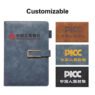 Good price 2026 hot sale notebook custom design business diary notebook a5 pu leather diary