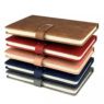 Good price 2026 hot sale notebook custom design business diary notebook a5 pu leather diary