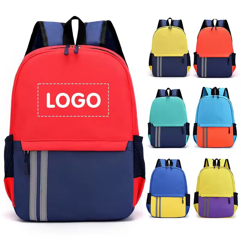 Custom logo oxford fashion casual sports backpack for primary school kids zipper closure waterproof nylon lining unisex Custom logo oxford fashion casual sports backpack for primary school kids zipper closure waterproof nylon lining unisex