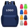 Custom wholesale logo primary backpack 2025 cheap price kids design gril boy book school bag waterproof children's bag