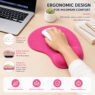 custom non slip mouse wrist pad 4