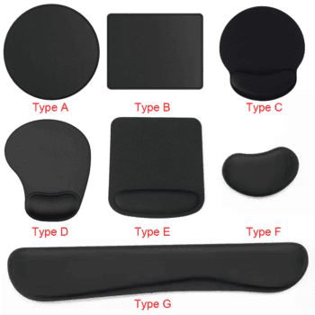 non slip rubber base mouse pad