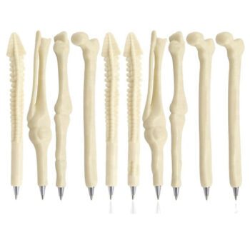 bone shape novelty ballpoint pen