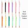 luxury metal rose gold ballpoint pen 1
