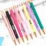 luxury metal rose gold ballpoint pen