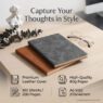 a5 a6 b5 softcover leather notebook lazox 7