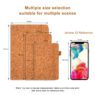 a5 a6 eco friendly cork cover notebook pen set 2