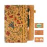 a5 a6 eco friendly cork cover notebook pen set