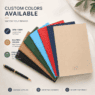 a5 b5 thread stitched softcover journal lemard