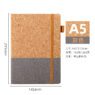 a5 eco friendly wheat straw notebook set 3