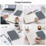a5 faux leather hardcover notebook shanox 2