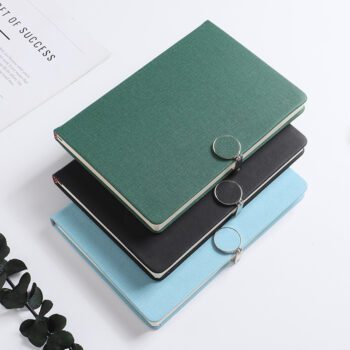 a5 magnetic notebook with round buckle 1