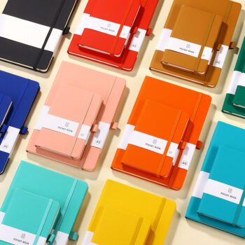 a5 notebook with elastic band 1