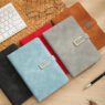a5 notebook with u shaped buckle 1