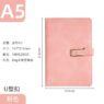 a5 pu hardcover magnet buckle notebooks 2