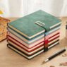a5 pu hardcover magnet buckle notebooks