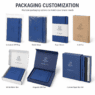 a5 pu leather hardcover notebook meivax