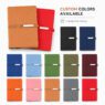 a5 pu leather journal diary notebook zimax 8