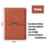 a5 pu leather notebook with card holder 4